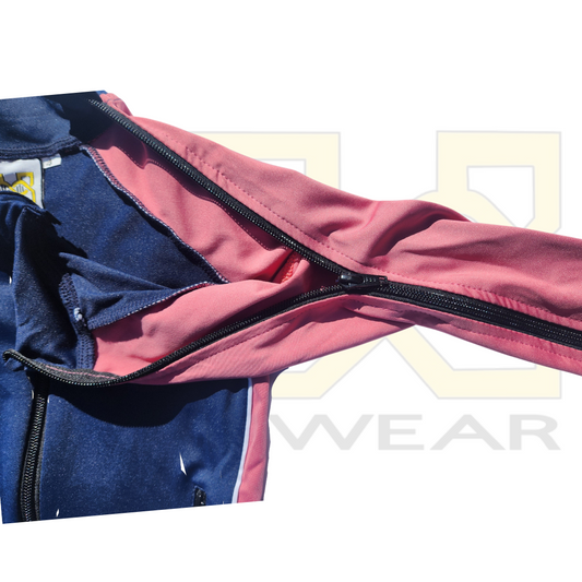 HydroEase Adaptive Swimwear – arm zip feature
