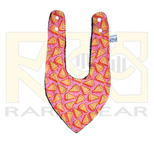 DribbleDry Bib – Pizza Party print