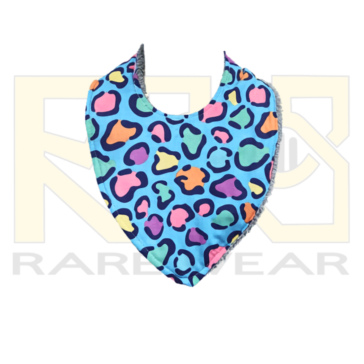 DribbleDry Bib – Colourful Cheetah