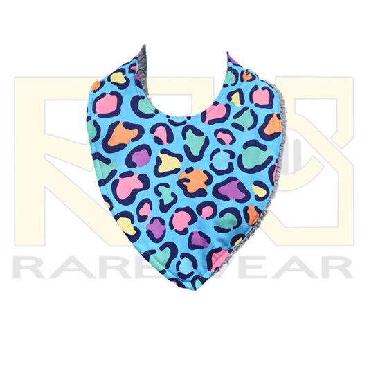 DribbleDry Bib – Colourful Cheetah