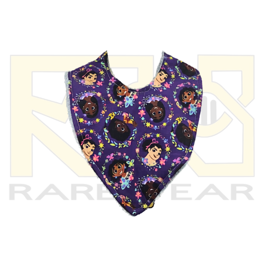 DribbleDry Bib – Purple Encanto