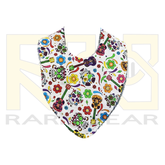 DribbleDry Bib – Sugar Skull