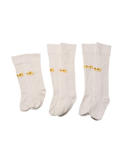 White AFO Socks – 3 pack