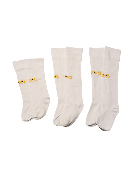 White AFO Socks – 3 pack